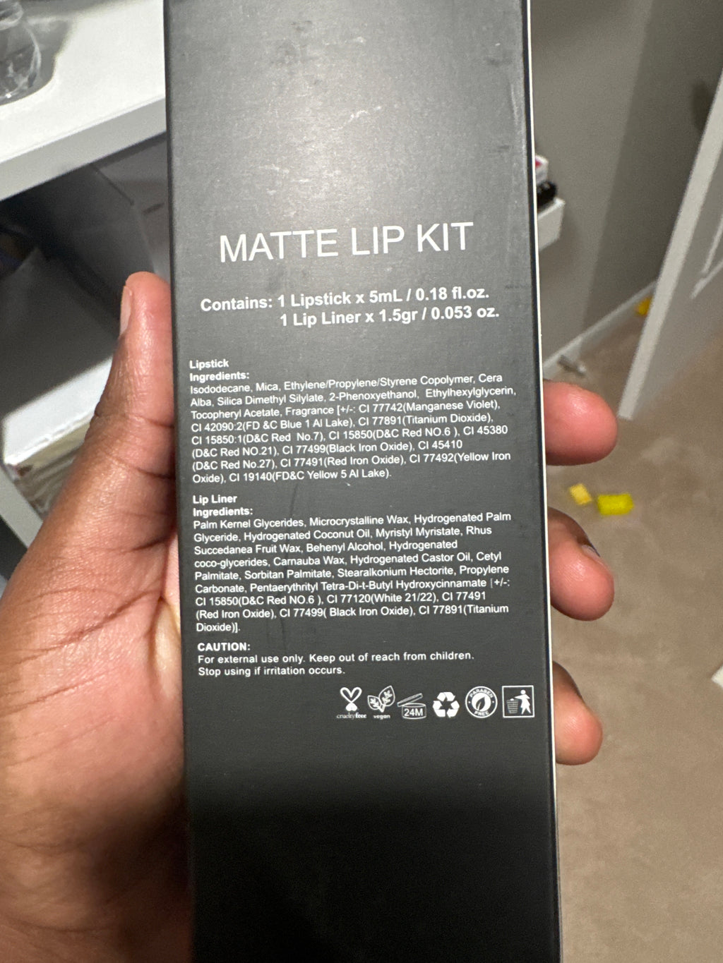 Matte Lipstick & Lip Liner Set – Long Lasting, Waterproof & Smudge-Proof