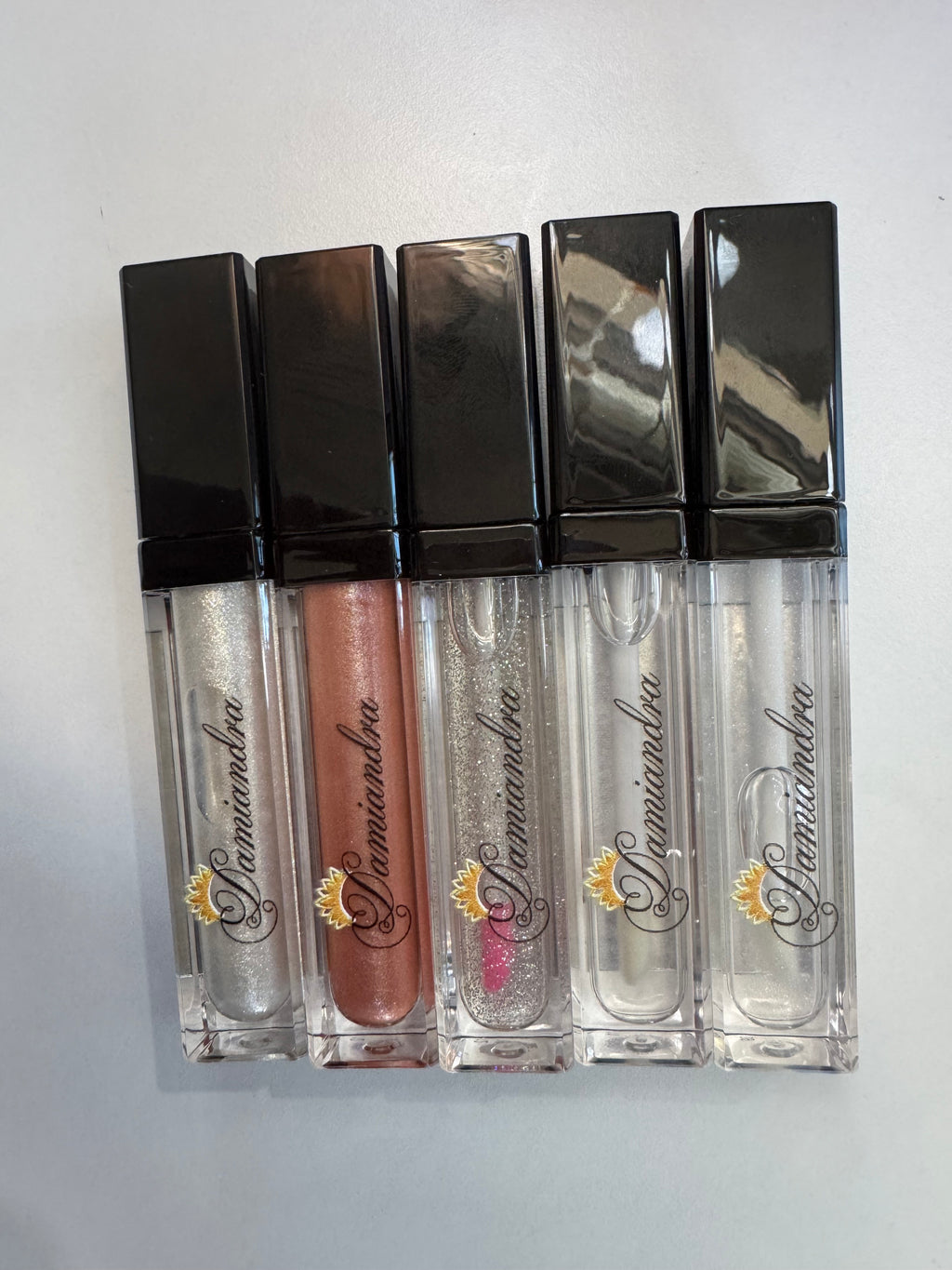 LED Light Lip Gloss with Mirror