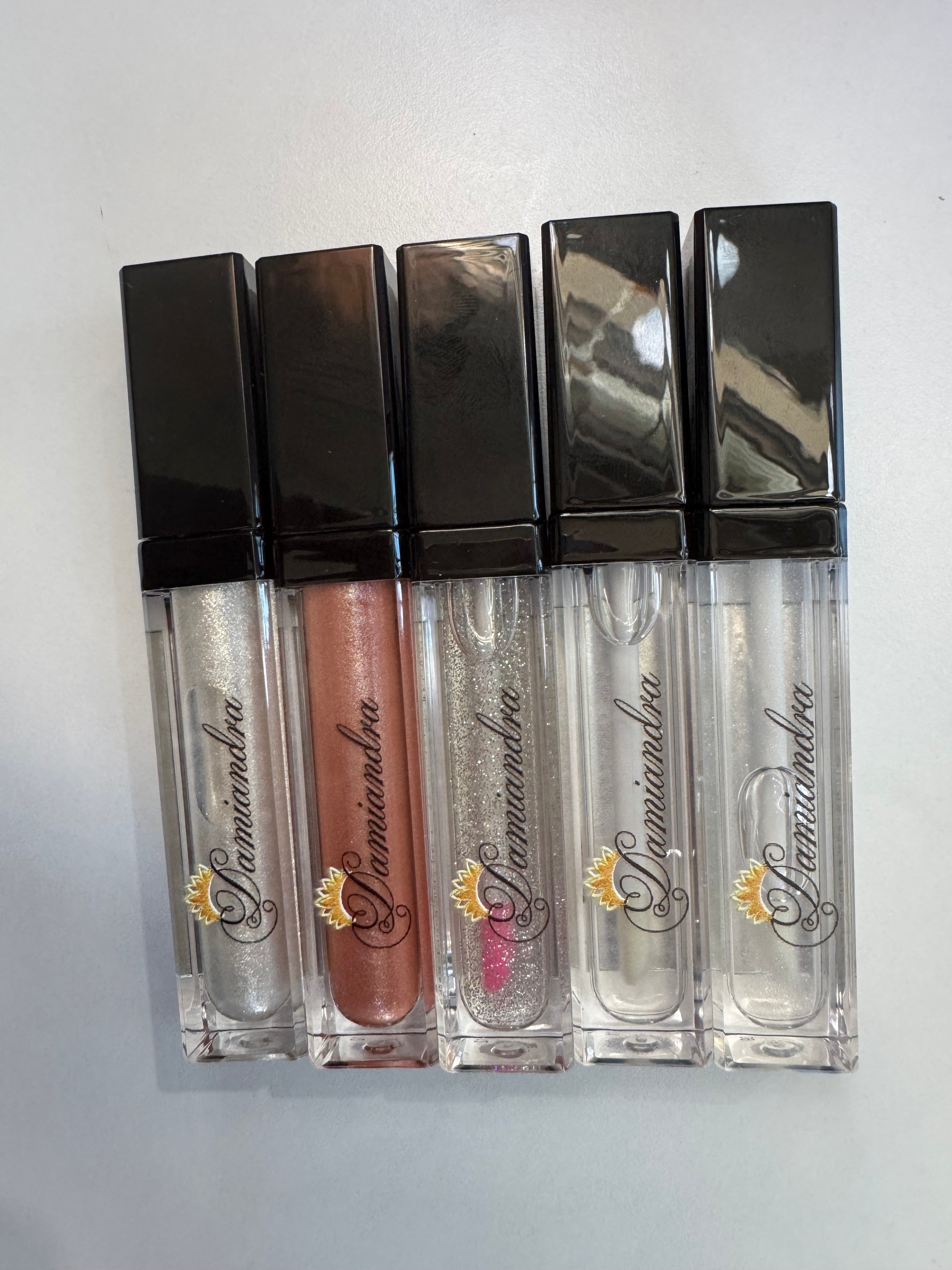 LED Light Lip Gloss with Mirror