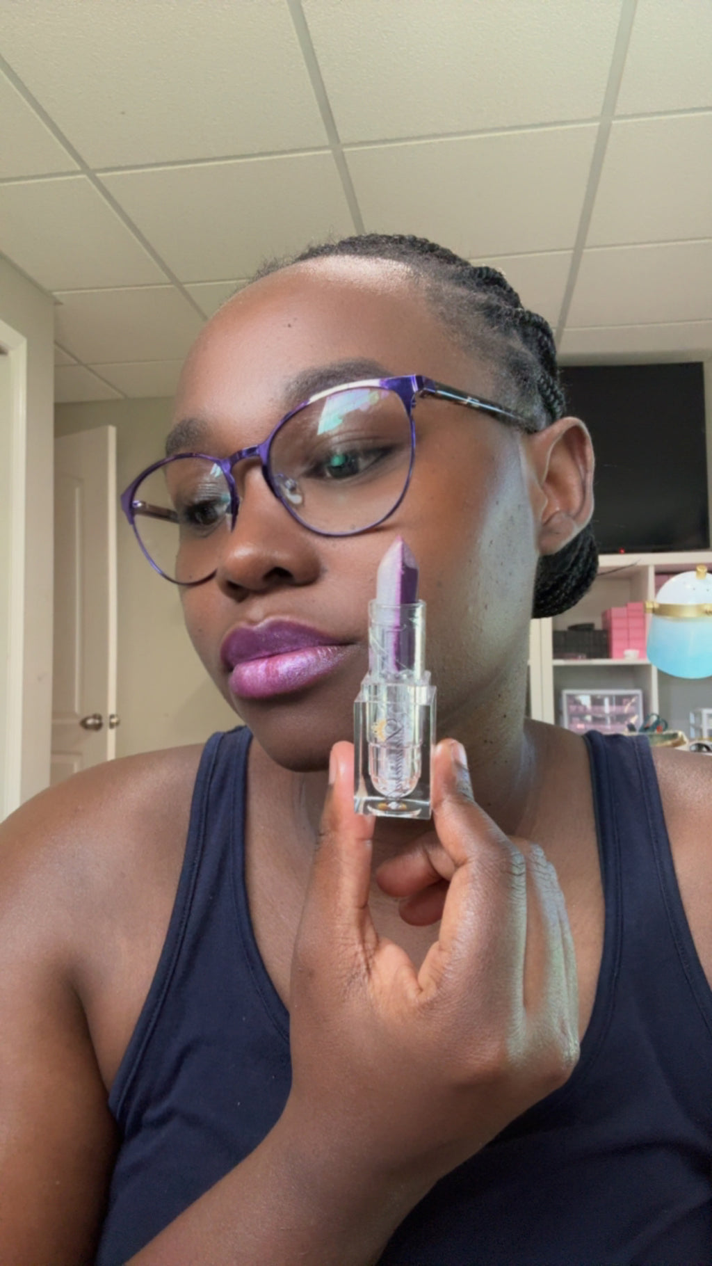 2-in-1 Double Color Changing Matte Lipstick