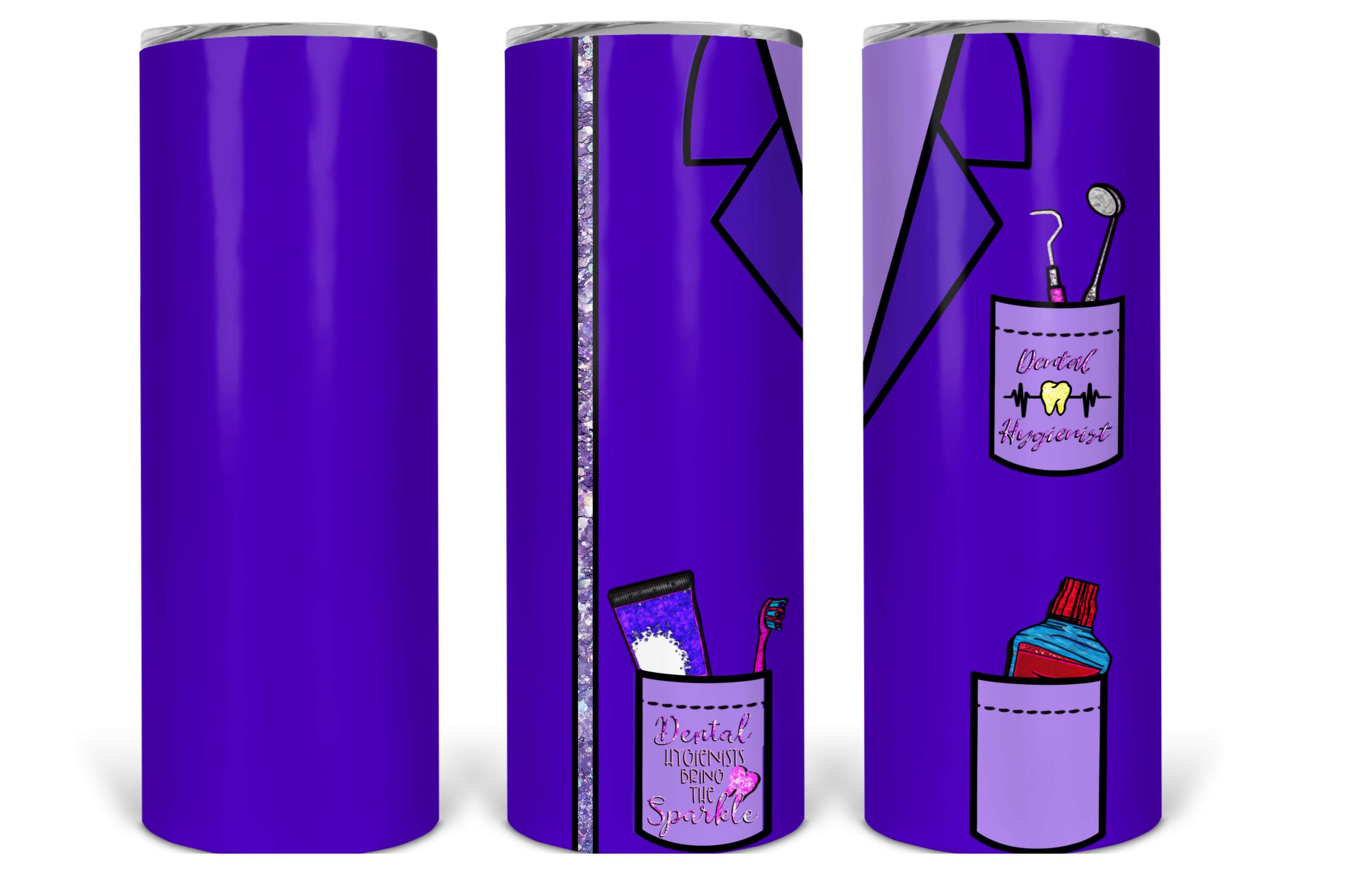🦷 Dental Collection 20oz Sublimation Tumbler
