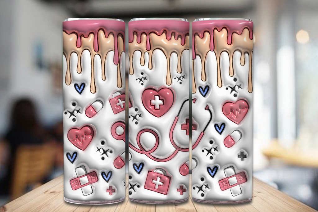 Nurse Sublimation Tumbler  Collection – 🌻💉