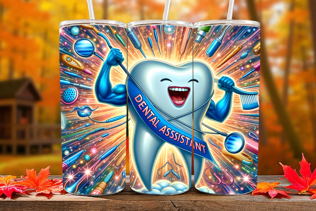 🦷 Dental Collection 20oz Sublimation Tumbler