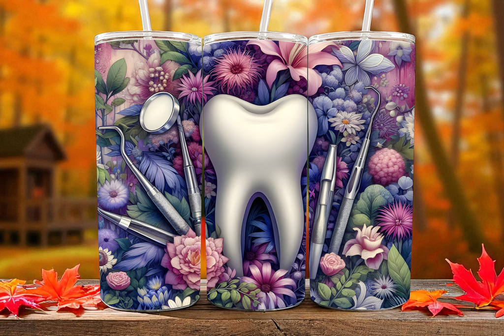 🦷 Dental Collection 20oz Sublimation Tumbler