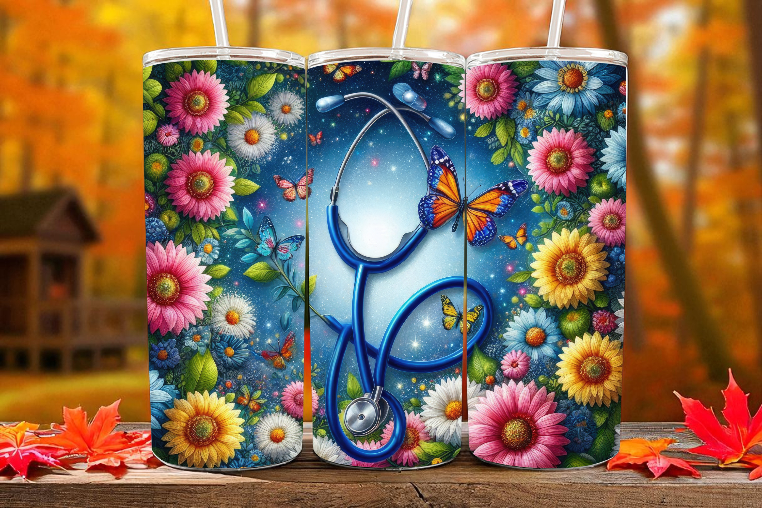 Nurse Sublimation Tumbler  Collection – 🌻💉