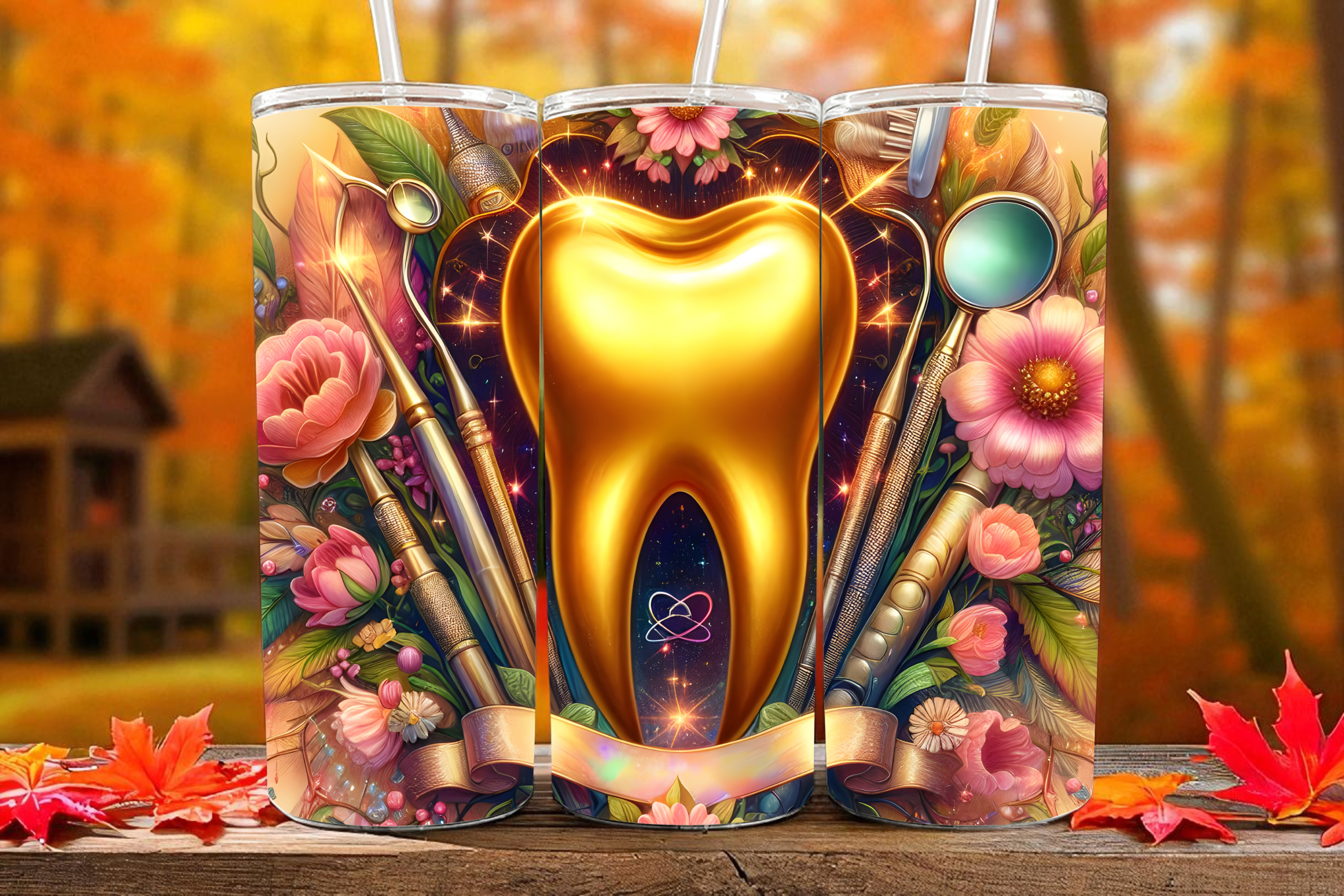 🦷 Dental Collection 20oz Sublimation Tumbler