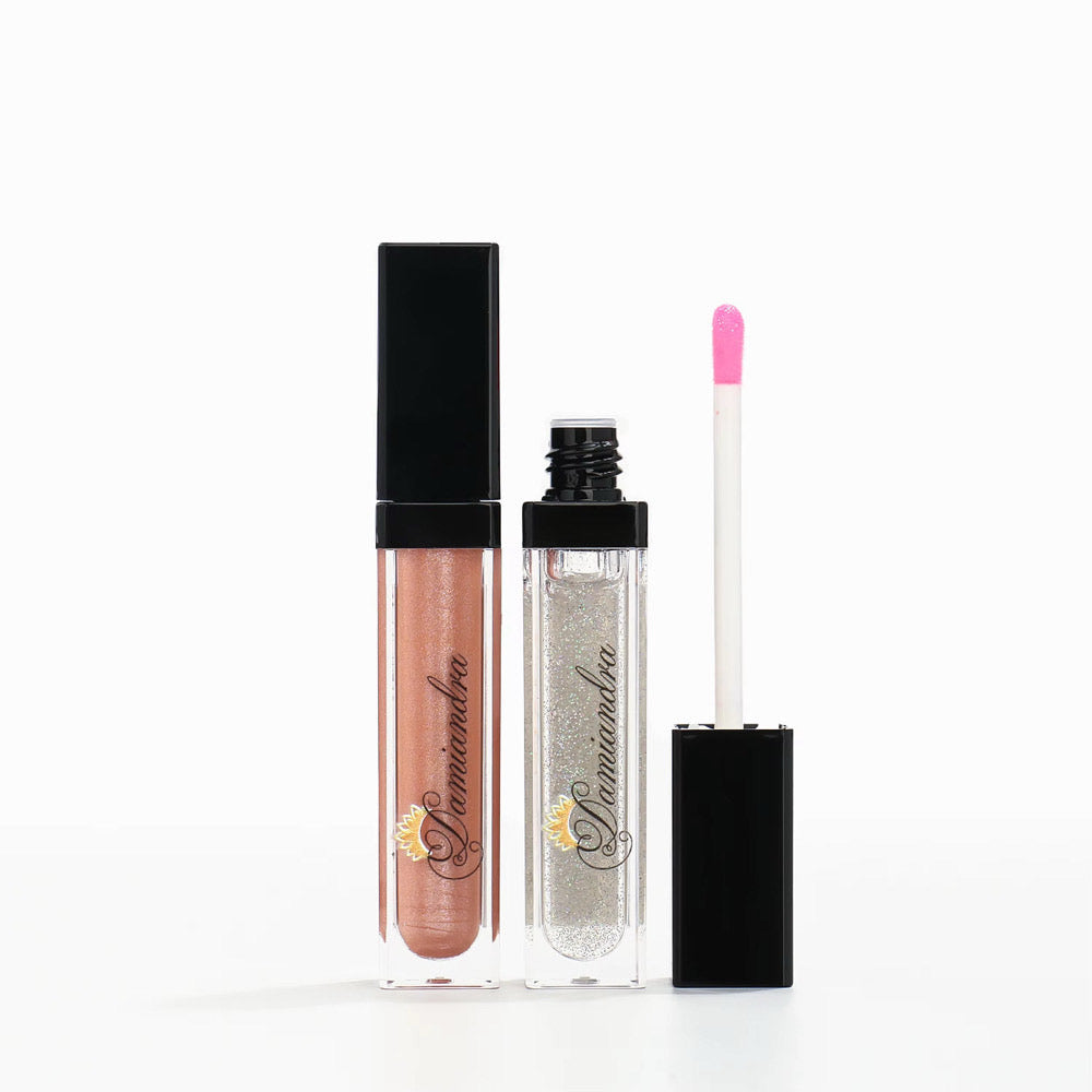 LED Light Lip Gloss with Mirror