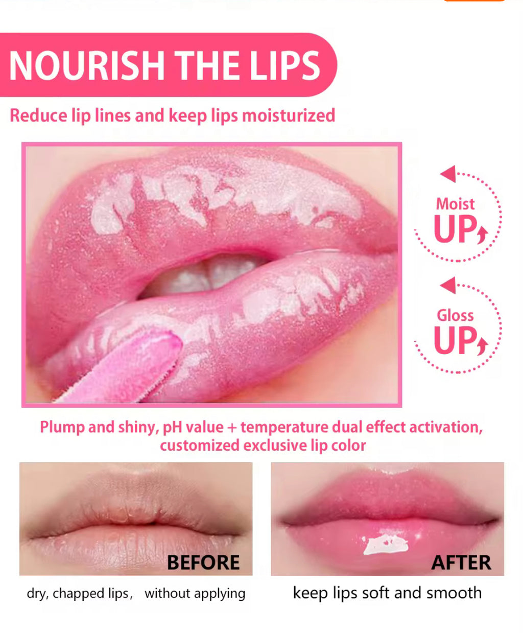 Color Chaging Lip oil Collection