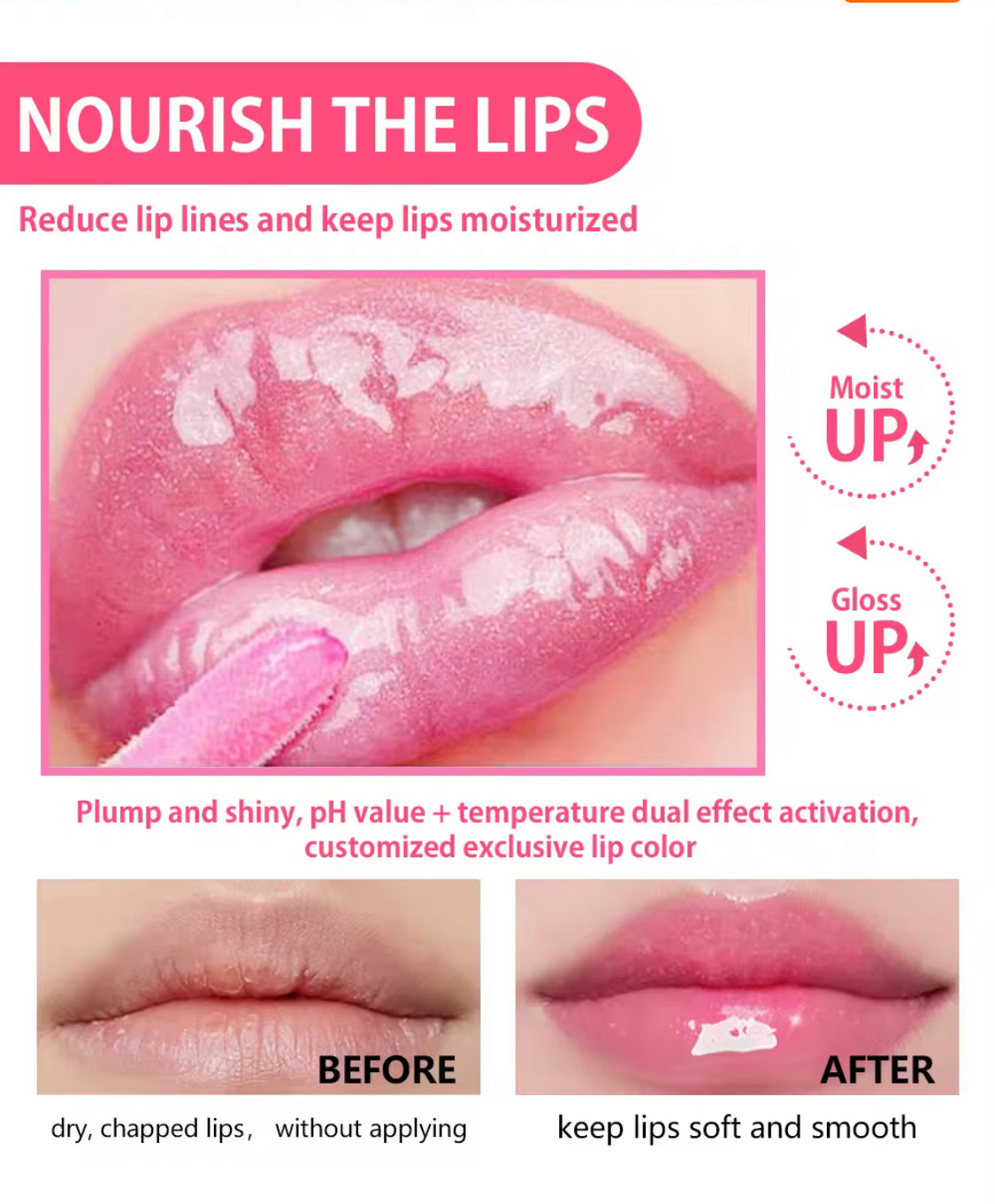 Color Chaging Lip oil Collection