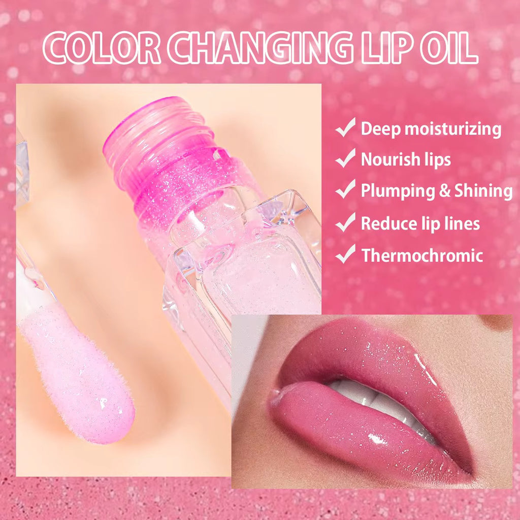 Color Chaging Lip oil Collection