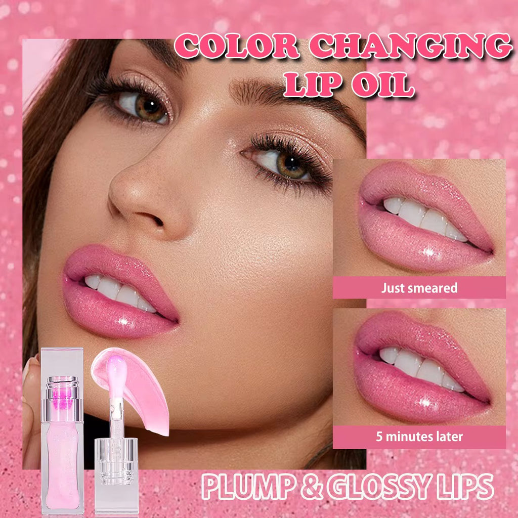 Color Chaging Lip oil Collection