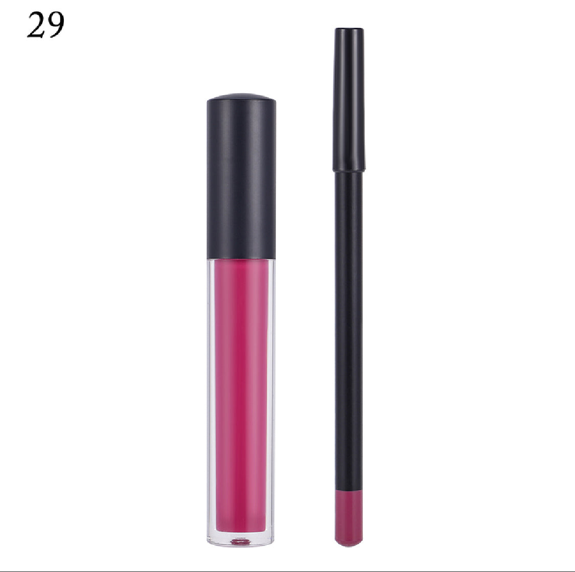 Matte Lipstick & Lip Liner Set – Long Lasting, Waterproof & Smudge-Proof