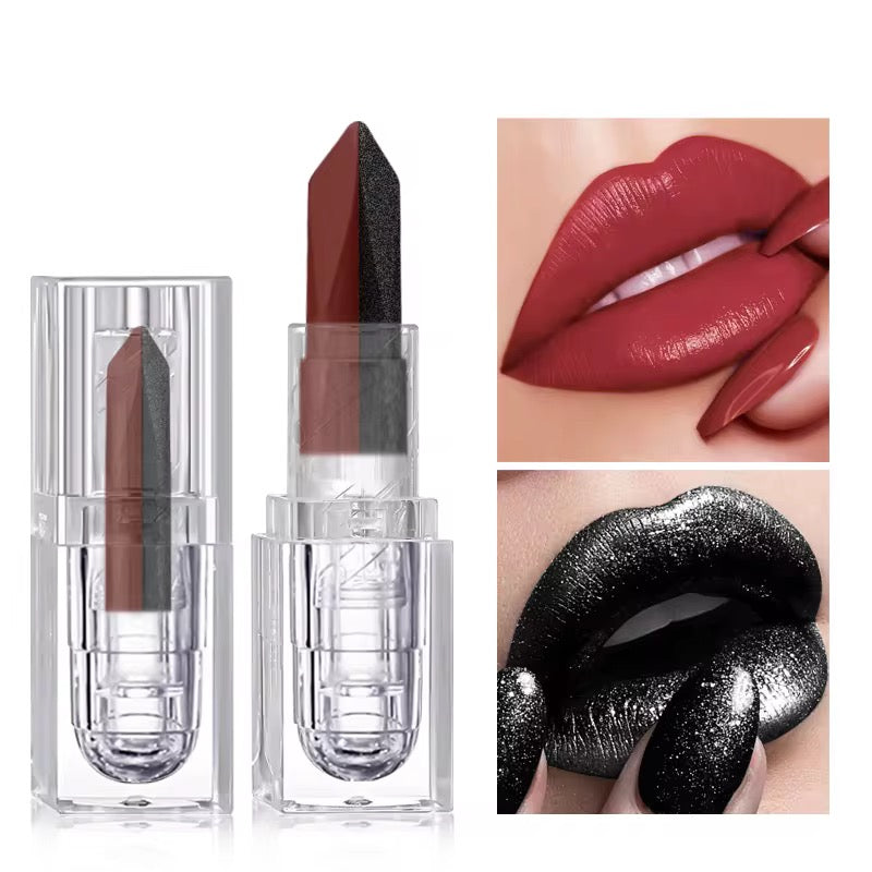 2-in-1 Double Color Changing Matte Lipstick