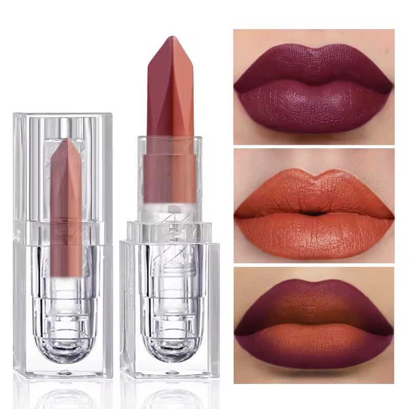 2-in-1 Double Color Changing Matte Lipstick