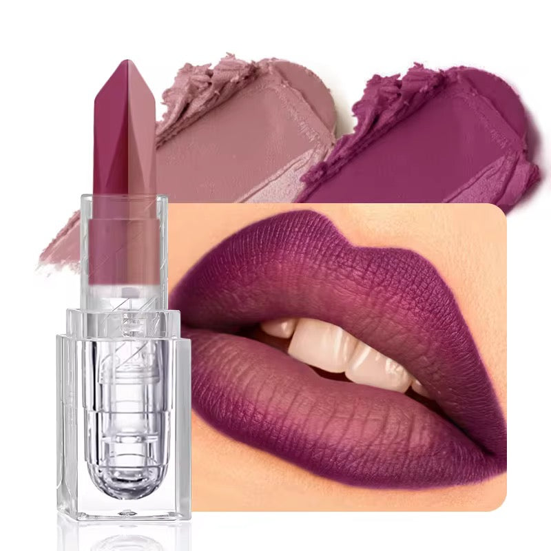 2-in-1 Double Color Changing Matte Lipstick