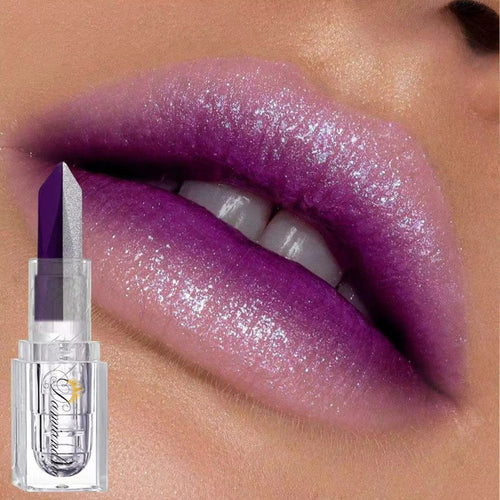 2-in-1 Double Color Changing Matte Lipstick